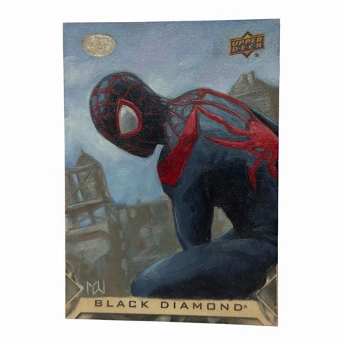 2021 Marvel Black Diamond - Miles Morales Spider-Man 1/1 Sketch Auto Myles Wohl