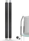 Trampoline Replacement Poles for Lower Enclosure  2 Pack, Straight Tube