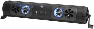 Bazooka Bluetooth Party Bar G3 with Double-Sided RGB Illumination 24'' Black