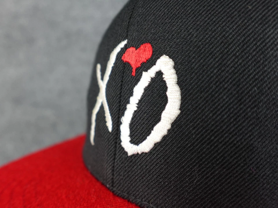 The Weeknd XO Gorra Snapback Negra Gorra Ajustable Mercancía Oficial Foto 3 de 4
