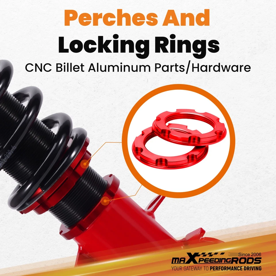 Kit de suspension complets combines filetes for Toyota Corolla E10 E11 1991 A 02 - Immagine 4 di 4