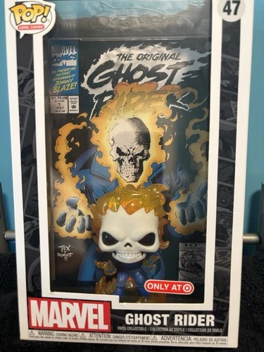 Funko Pop! Comic Book Cover with Case: Marvel - Ghost Rider - Target (Exclusive)