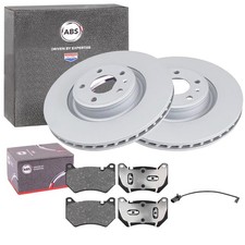 ABS BREMSSCHEIBEN 338mm + BELÄGE VORNE passend für AUDI Q5 FY auch Sportback