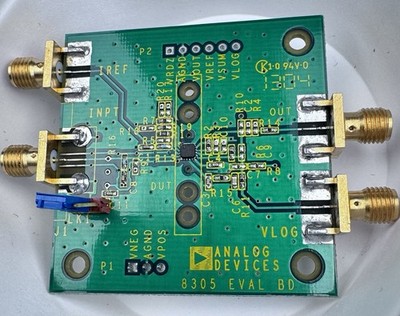 ANALOG DEVICES AD8305-EVAL EVAL BOARD 100dB LOGARITHMIC DETECTOR/CONTROLLER NEW