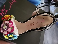 Betsy johnson milania black multicolor  5.5