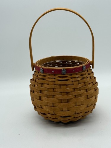 Vtg 2004 Longaberger Let Me Call You Sweetheart Basket with Protector
