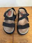 Espirit Black runber and leather Wedge Heel Sandels platform Shoes Sz 7.5 — photo 1