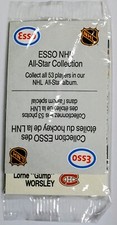 1988 Esso NHL All Stars Collection Sealed Pack HOF Worsley Visible