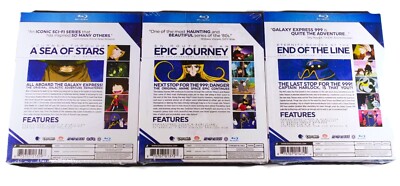 Galaxy Express 999 TV Series Collection 1 2 3 OOP Discotek Anime