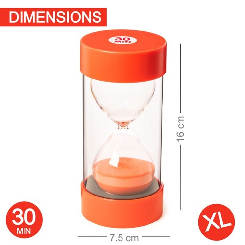 Jumbo Sand Timer for Kids- Colorful -Easy to Use- Visual Time Management Tool - Picture 23 of 26
