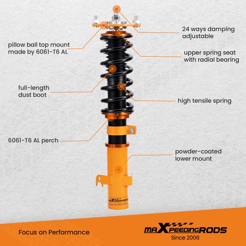 Kit de Suspension Amortisseurs Combinés Filetés for HONDA CRV 2007-2011 - Picture 5 of 11