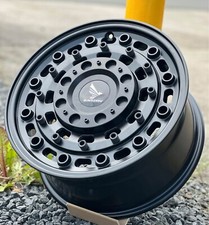 16" Black Crow AT1 Alloy Wheels 6x130 Black fits VW Crafter 30-35 30-50  (06-17)
