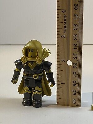 Roblox Icons Gold Collectors Dominus Aureus Dude Figure With Sword Toy