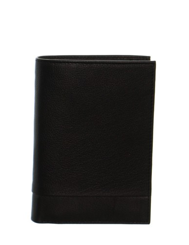 Portefeuille Homme Aspect Cuir Noir - Neuf Sans étiquette, Style Poche