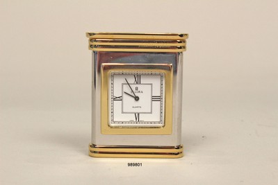 Ellora Quarz Tisch- und Reiseuhr, 5,0 x 6,5 cm, in Geschenkschatulle  (989801)