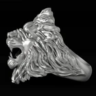1pc Lion  Ring Wax patterns for lost wax casting Jewelry / injection wax_701100A