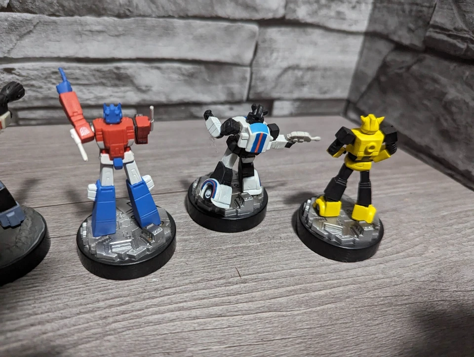 Rare Takara The Transformers History Collection 2004 PVC Figure Set Lot - Image 3 of 4