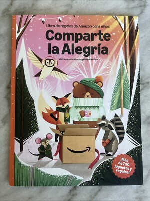 2024 Libro De Regalos De Amazon Para Niños Comparte La Alegria