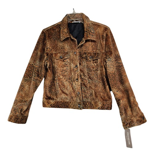 Manteau Faux Fur Cognac New York & Company - Taille M - Neuf Sans étiquettes - Style Teddy
