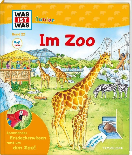 Thumbnail - Was Ist Was Junior Band 22. Zoo Von Bärbel Oftring (2018, Gebundene