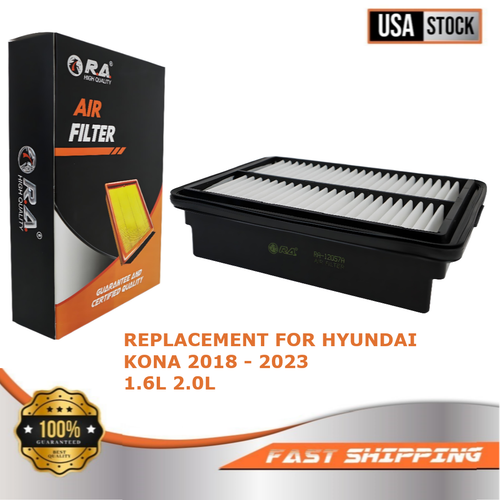12057 Engine Air Filter for HYUNDAI KONA 2018 2019 2020 2021 2022 2023 ...