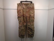 US Military Army USAF Multicam OCP Pants Trousers FR Size Large Short 2018 109-E