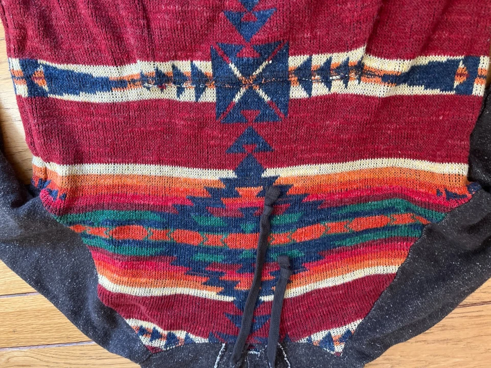 Ralph Lauren Denim Supply Western Southwest Azteca Sudadera con Capucha Suéter X-Pequeño Usado en Excelente Condición Foto 3 de 4