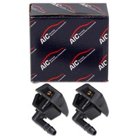 2X Aic WaschwasserdüSe FüR Fiat 500 312 Doblo Ducato Panda 169 Punto 188 Vorne