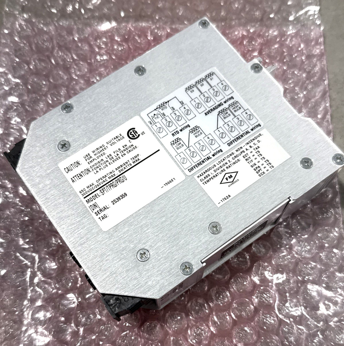 Moore Industries SPT/TPRG/PRG/U [DIN] Temperature Controller (US SELLER) *NEW*