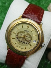 Rare Memorial ORIS EXCUTIVE Automatic 21J Watch Oman Flour Mills CO. LTD SAOG