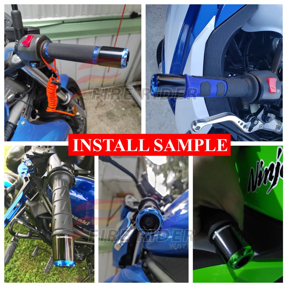 Par de extremos de barra rojos MSHINE CNC para Honda CBR 1000RR FIREBLADE 11 12 13 14 Foto 4 de 4