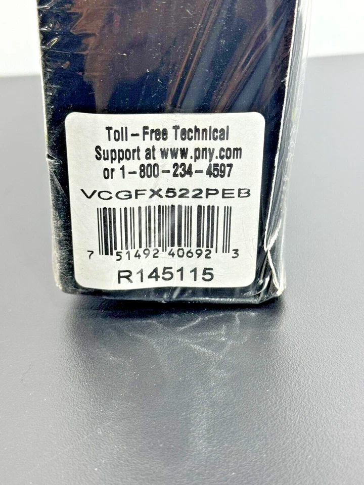 New Sealed PNY Nvidia GeForce Graphics Card PCI 5200 256MB - Image 3 of 3