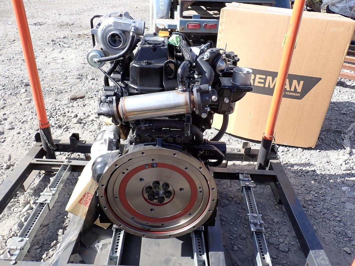 Yanmar 4TNV98T Turbo Diesel Engine FACTORY REMAN! ZXNMS2R