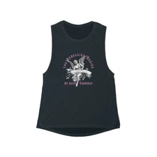 Rebellion Begins Flowy Scoop Muscle Tank