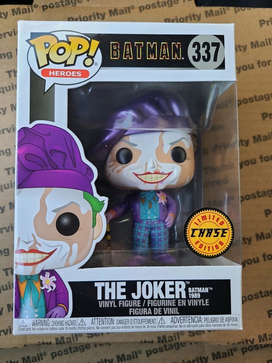 The Joker Batman 1989 + Limited Edition Chase Edition Funko Pop! Figur –  D-Pop