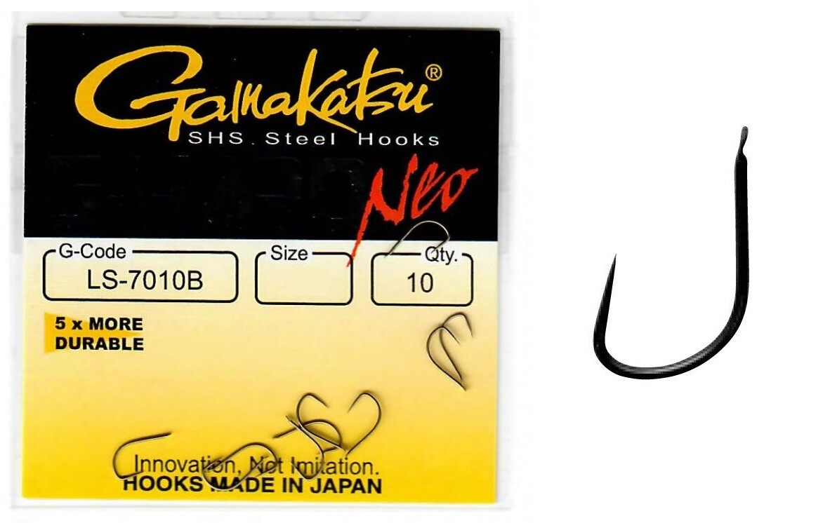 Gamakatsu Saber Point Hooks – 3-Pack L Size For Freshwater & Saltwater Fishing - View #9