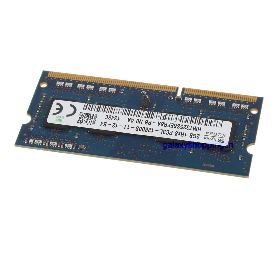 2 GB 2GB DDR3L 1600MHz 1Rx8 PC3L-12800 SODIMM Laptop Memory RAM 1.35V PC12800 2G - Image 4 of 4