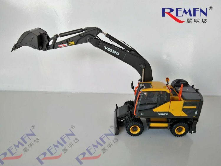 Motorart Volvo EW180E Wheels Excavator 1/50 Scale Die-Cast