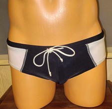 Mens assieBum WonderJocK Swimming Trunks/Budgie Smugglers With The Pouch  Size M