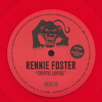 FOSTER, Rennie - Cryptic Layers - Vinyl (red vinyl 12'')