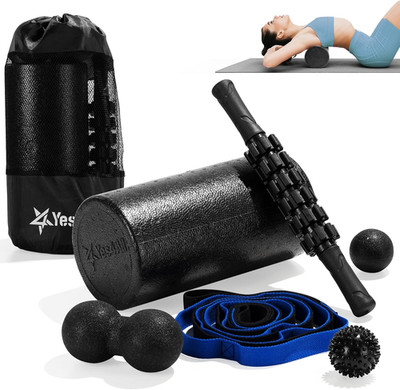 High-Density EPP round Back Roller Foam, Exercise Foam Roller for Yoga, Pilates