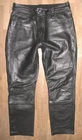 Hein Gericke Ladies Leather Jeans Biker Leather Pants Black Size 44 (Shortened)