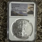 2015 American Silver Eagle ASE 1oz First Releases NGC MS70