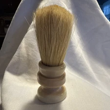 Vintage Fuller Stacked Ring Celluloid Base Shaving Brush Made In USA