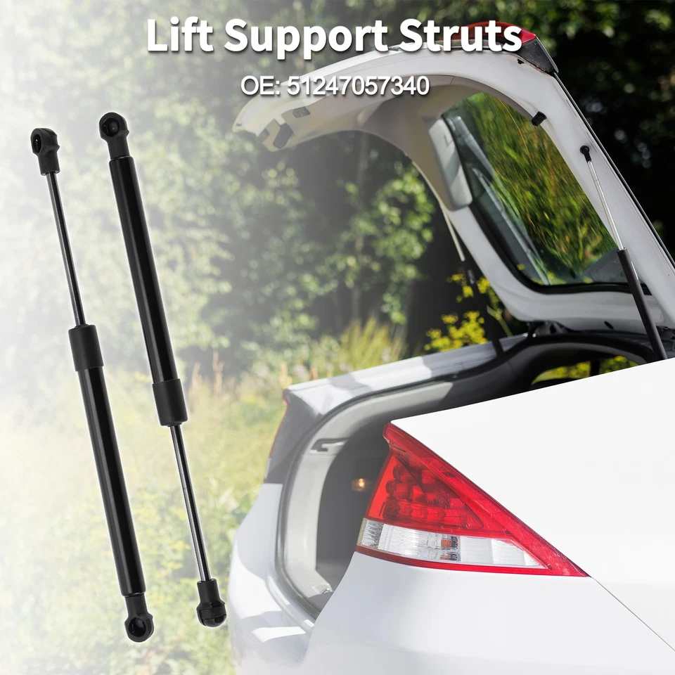 Elevador de escotilla trasera soportes puntales resorte de gas n.º 51247057340 para BMW 645Ci Foto 2 de 4