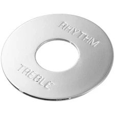 NEW Rhythm/Treble Switch Ring for Gibson Les Paul SG ES-335 Style Guitars CHROME