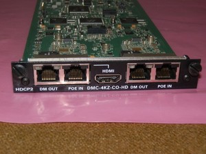 Crestron DMC-4K-CO-HD Digital Media 8G+ 4K60 4:4:4 HDR Output Card for DM