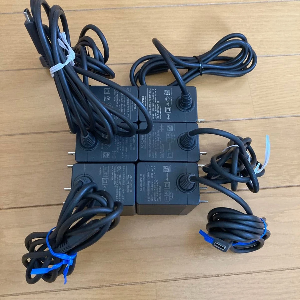 Nintendo Switch Offical AC Power Adapter Charger Oled Lite HAC-002 Lot of 6 - Image 3 of 3