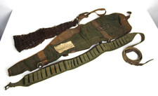 Lotto Militaria Caccia Vintage 1945 Fodero Fucile Calibro 12 Portamunizioni Rete