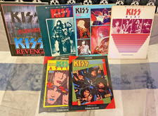 KISS Vintage Lot of Japanese Music Score Books / Sheets from Toshiba Emi & Taiyo KISS Vintage Lot of Japanese Music Score Books / Sheets from Toshiba Emi & Taiyo